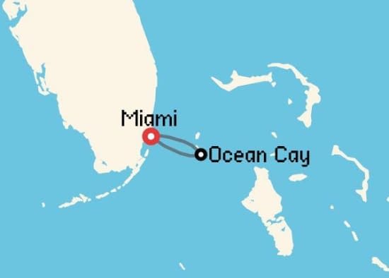 Itinerario del Crucero Caribe desde Miami MSC Cruceros